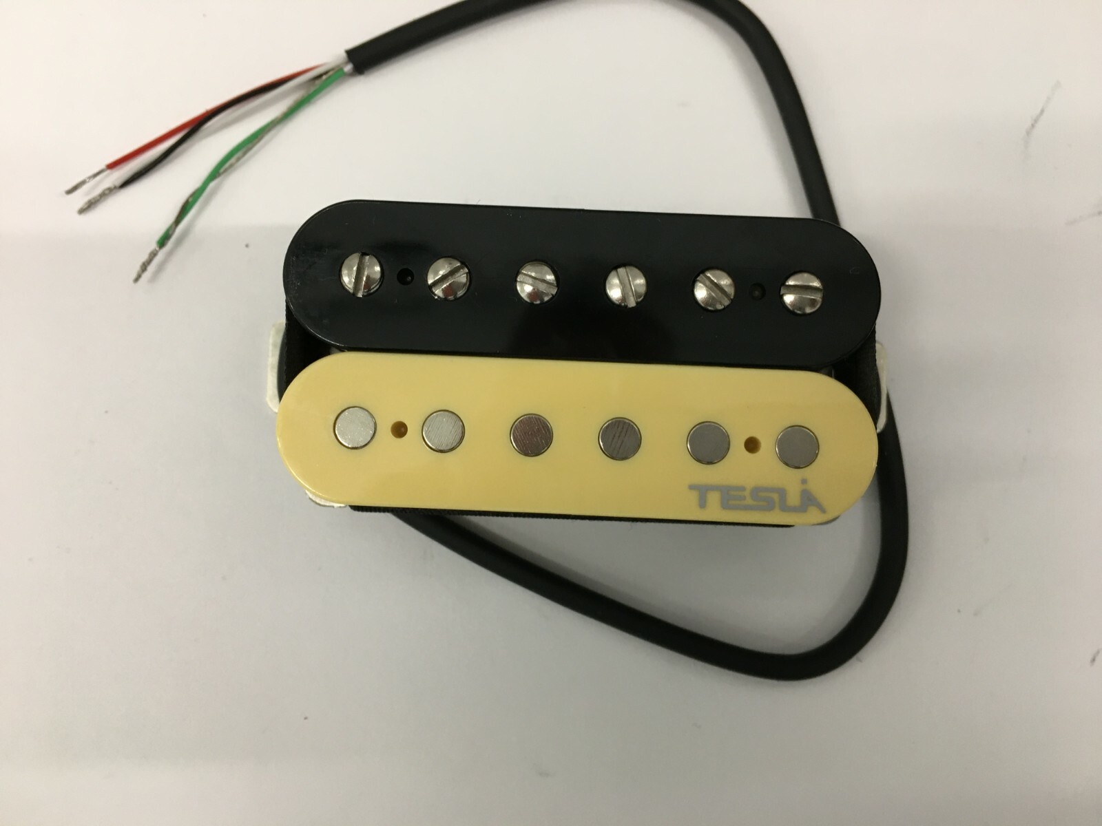 TESLA OPUS 1 ZEBRA HUMBUCKERS, ALNICO V BAR BRIDGE 8.0 K, NECK 7.3 K eBay