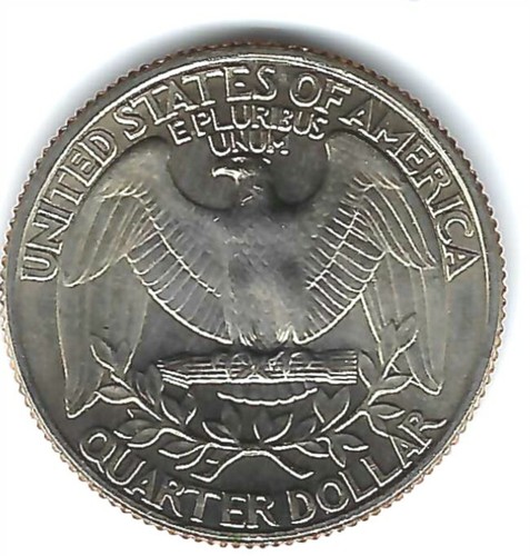 ¡Denver 1972-D brillante sin circular Washington Quarter! - Imagen 2 de 2