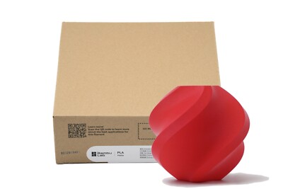 Bambu Lab PLA Matte Filament - Scarlet Red Scharlachrot  - 1,75mm 1Kg 3D Drucker