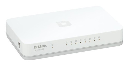 D-LINK 8-Port Gigabit Desktop Home or Office 1000Mbps Switch Energy Efficient - Picture 2 of 4