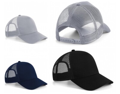 Beechfield Snapback Baseballkappe Cap Kappe Netz Mütze Trucker Hat Schirmmütze