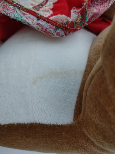 Vintage 1985 Velveteen Rabbit Toys R Us Exclusive Christmas Dress 14" - Picture 7 of 7