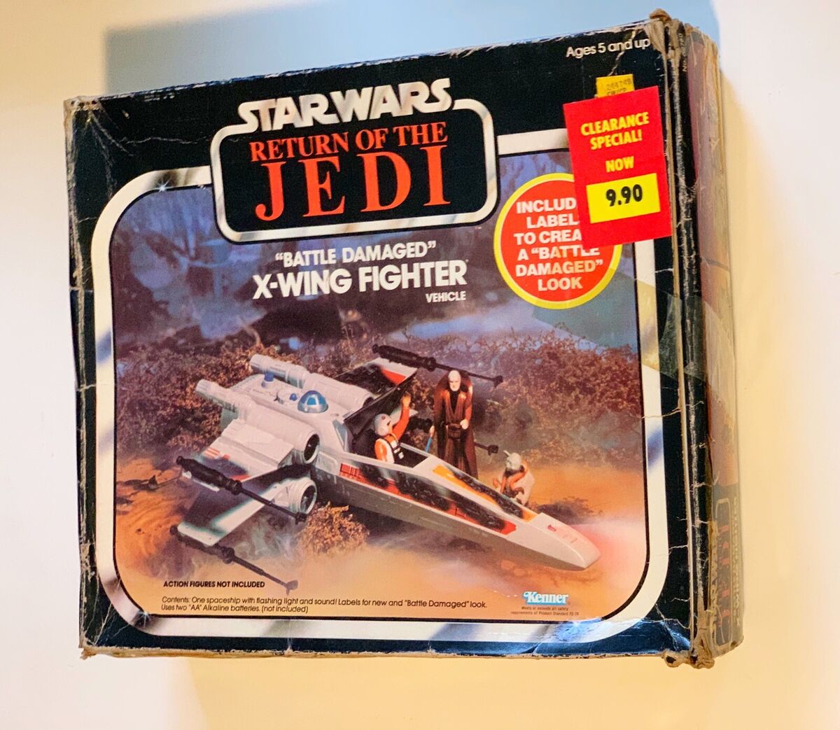 Vintage Return of the Jedi X-WING Battle Damaged Kenner Vintage Return of the Jedi X-WING Battle Damaged Kenner