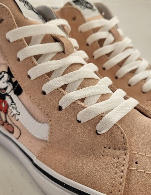Vans Sk8-Hi Disney Mickey and Minnie Pink Womens 7 | eBay