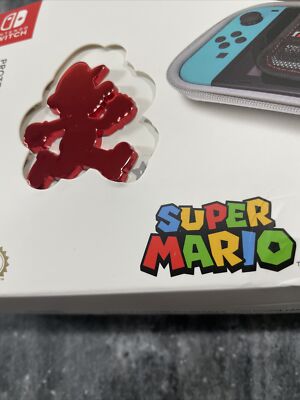 Nintendo Switch Super RUNNING Mario Travel Protection Padded Case PowerA NEW