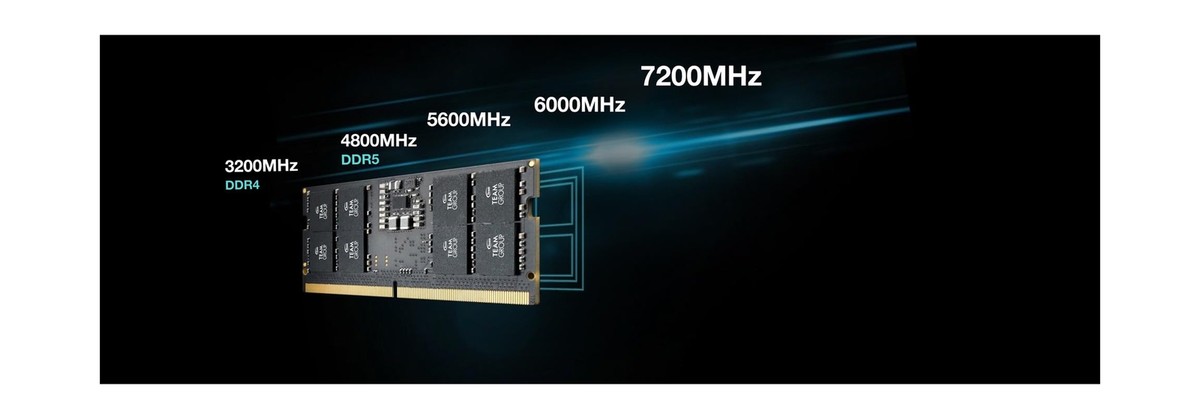 メモリー TEAMGROUP Elite DDR5 32GB 5600MHz TEAMGROUP Elite SODIMM DDR5 32GB 5600Mhz (PC5-44800) CL46 Non-ECC