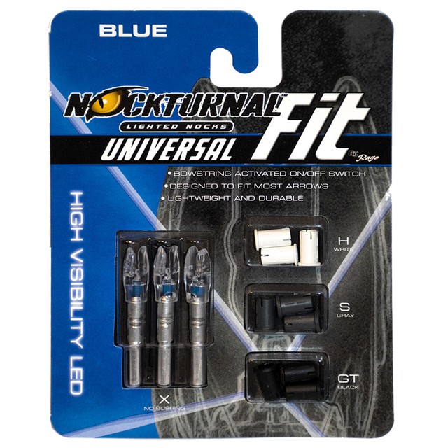 Nockturnal Fit Universal Size Lighted Nock Blue Nt 314 For Sale Online 