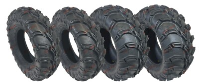 Yamaha Big Bear 400 Tires Set of 4 Atv ITP Mudlite 25x8x12 Front 25x10x12 2 Rear