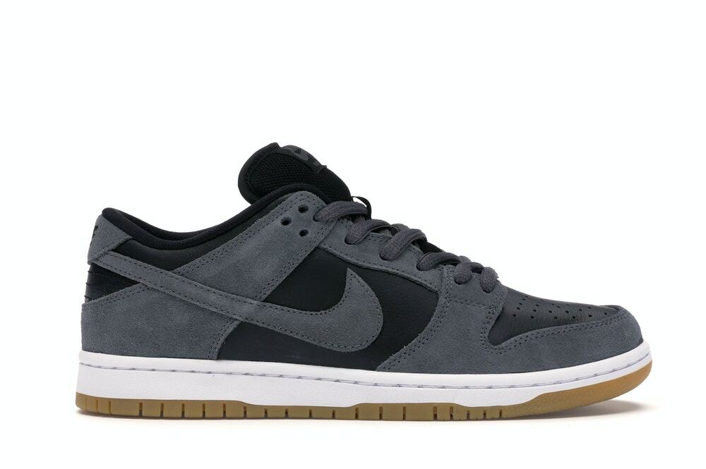nike sb dunk low dark grey black gum