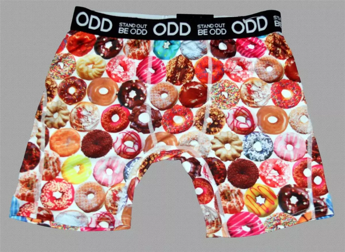 ODD Stand Out BE ODD Colorful Frosted Sprinkle Doughnuts Boxer