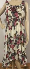 Women's Forever 21 Size Medium Long Dress Taupe/Rose NWT