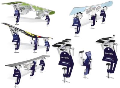 SkinStar Racing Ski Vise WorldCup Skispanner Langlauf-Ski Universal-Adapter