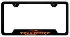 Honda Trailsport Logo Polycarbonate Notched License Plate Frame Official License