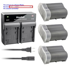 Kastar Battery AC Rapid Charger for Nikon EN-EL15e Nikon Z7 Nikon 1V1 Camera