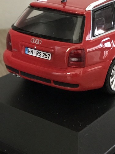 AUDI RS4 AVANT QUATTRO (B5/8D) AUTO 1:43 BRANDNEU SELTEN MINICHAMPS DIECAST MODELL - Bild 13 von 23