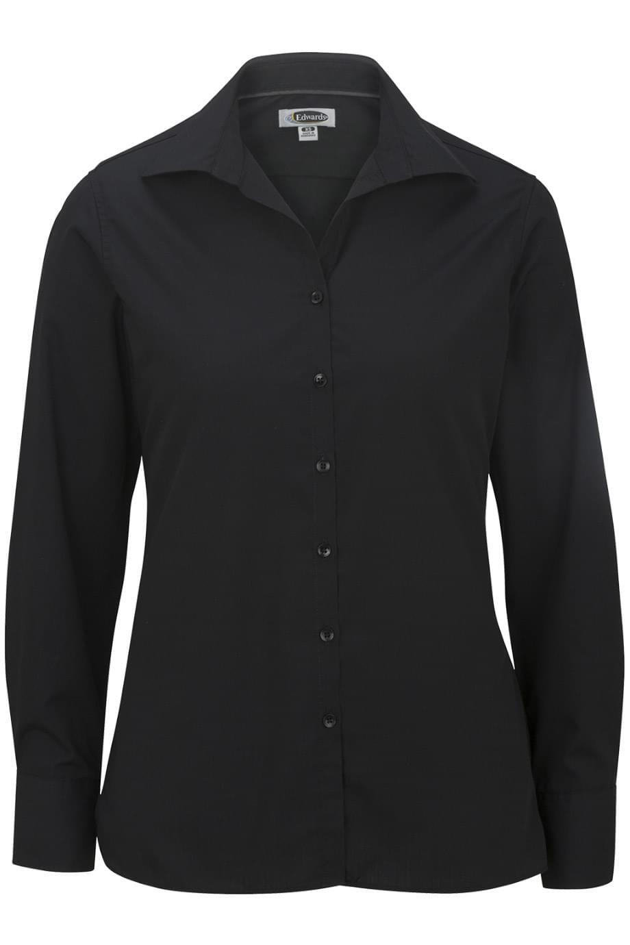 Blusa ligera de popelina con cuello abierto Edwards para mujer - 5295 ¡ENVÍO GRATUITO!