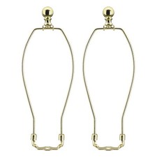 Aspen Creative 20021-12 Lamp Harp Set Brass Plated