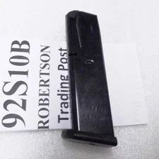 Mec-Gar 10 Shot Magazines fit Beretta 92 9mm PB9210B 92F 92S Old & New Models