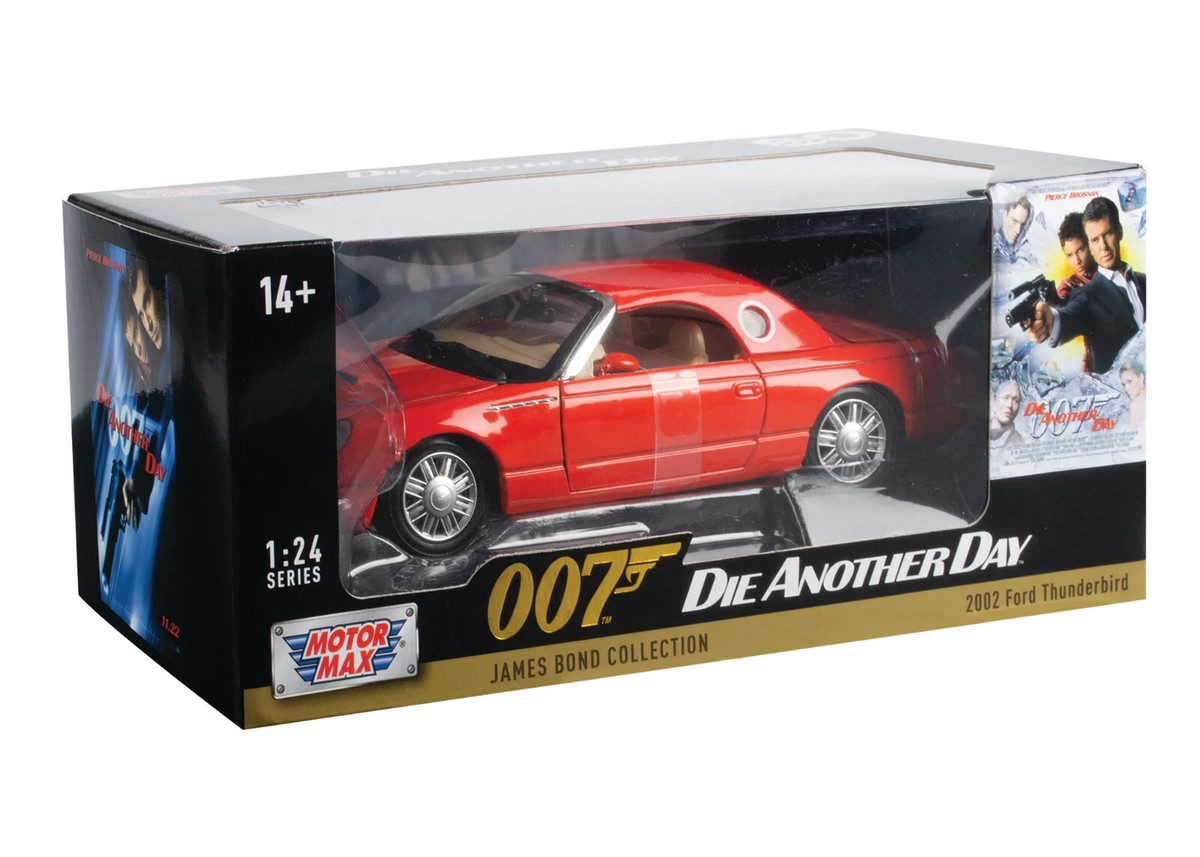 James Bond Ford Thunderbird - Die Another Day - By Motormax