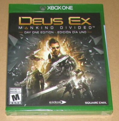 Deus Ex: Mankind Divided (Microsoft Xbox One) Brand New / Fast Shipping