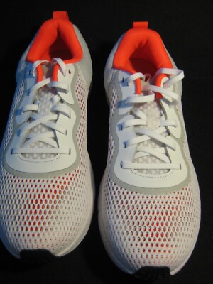 Size 8.5 - Under Armour HOVR Machina 2 SE White Orange for sale