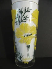 Boscul Peanut Butter Glass California Poppy ICED TEA SIZE 6.25" Drinking Tumbler