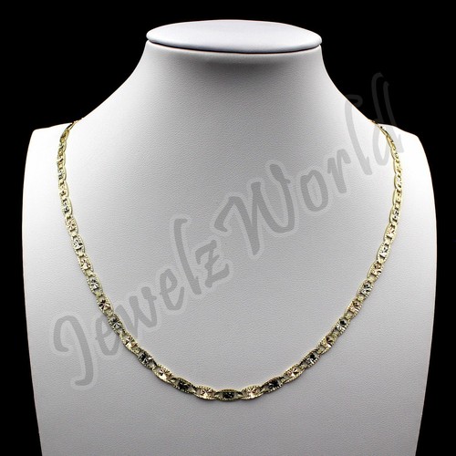 10K Yellow Gold Tri-Color 4MM Valentino 