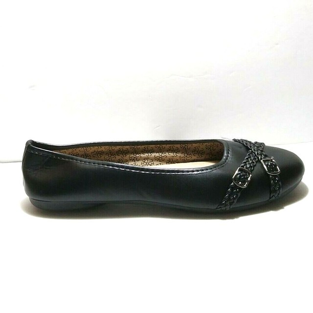 sperry black flats