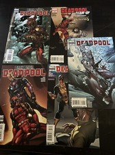 Deadpool 2nd Printing Variants Lot Of 5 Set Dark Reign Marvel Comics