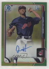 2015 Bowman Draft Chrome Pick Green Refractor 93/99 Juan Hillman Auto z4k