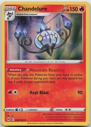 Chandelure 026/196 Holo Rare Lost Origin