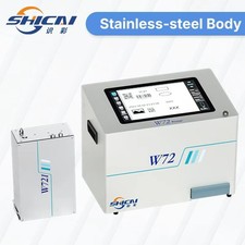 W72 72mm USB LAN Inkjet Printer Touch Screen Date QR Barcode Label Coder