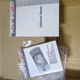 Atari Lynx II Handheld Console - Tested/Working - Original Box and 3 Games