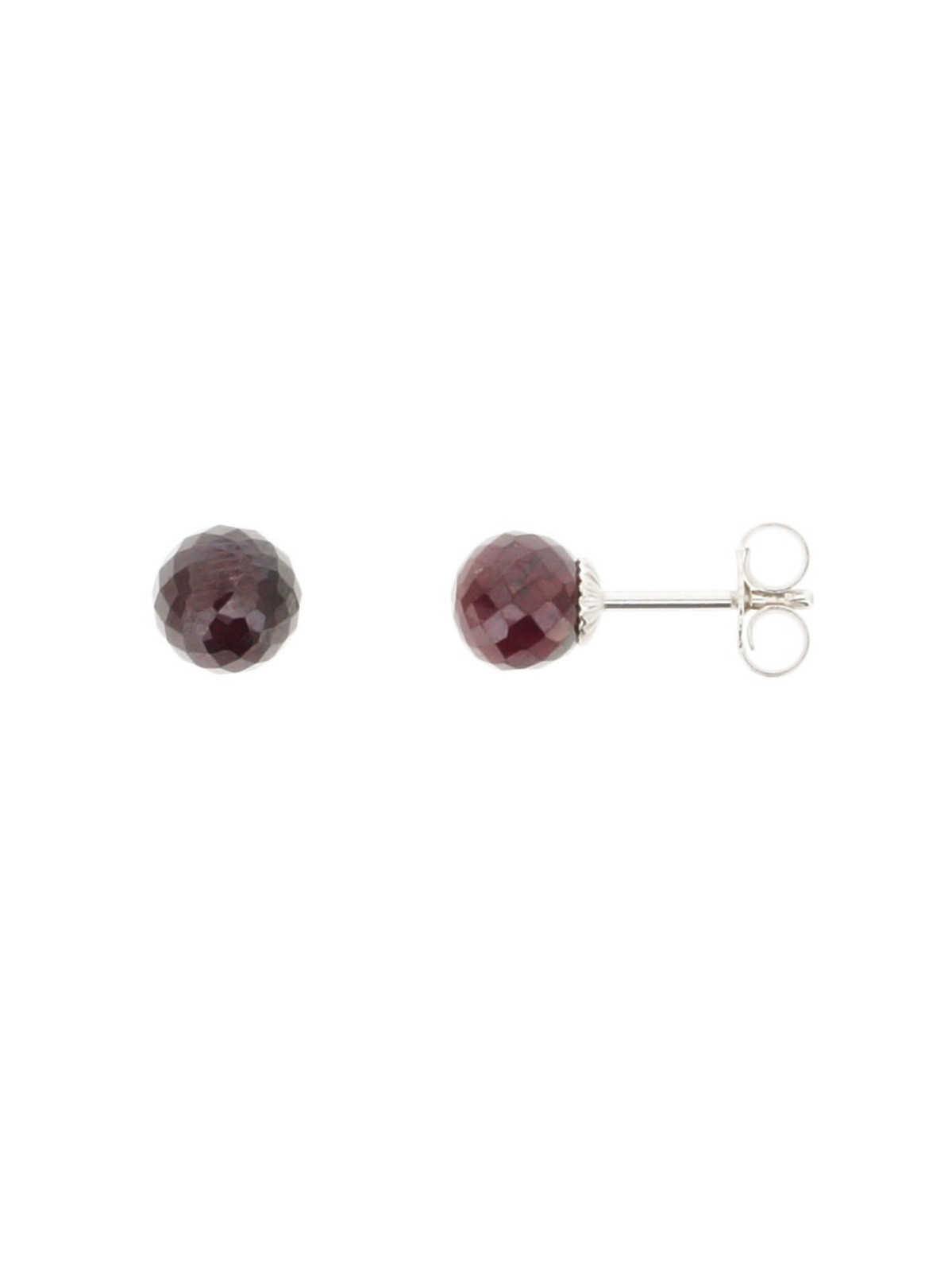 Miamar 01GS029 Damen Ohrstecker Sterling-Silber 925 Rot 19690₽