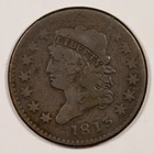 Photo of a 1813-P Large Cent from an eBay listing that sold on Jun 22, 2026
