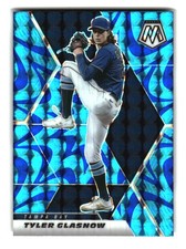 2021 Panini Mosaic #181 Tyler Glasnow Reactive Blue