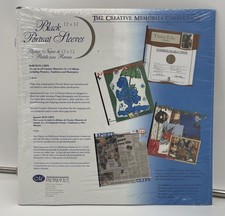 Creative Memories 12x12 Black Portrait Sleeves 5 Sheets NEW In Original Package