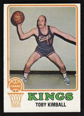 1973-74 Topps #37 Toby Kimball Card 