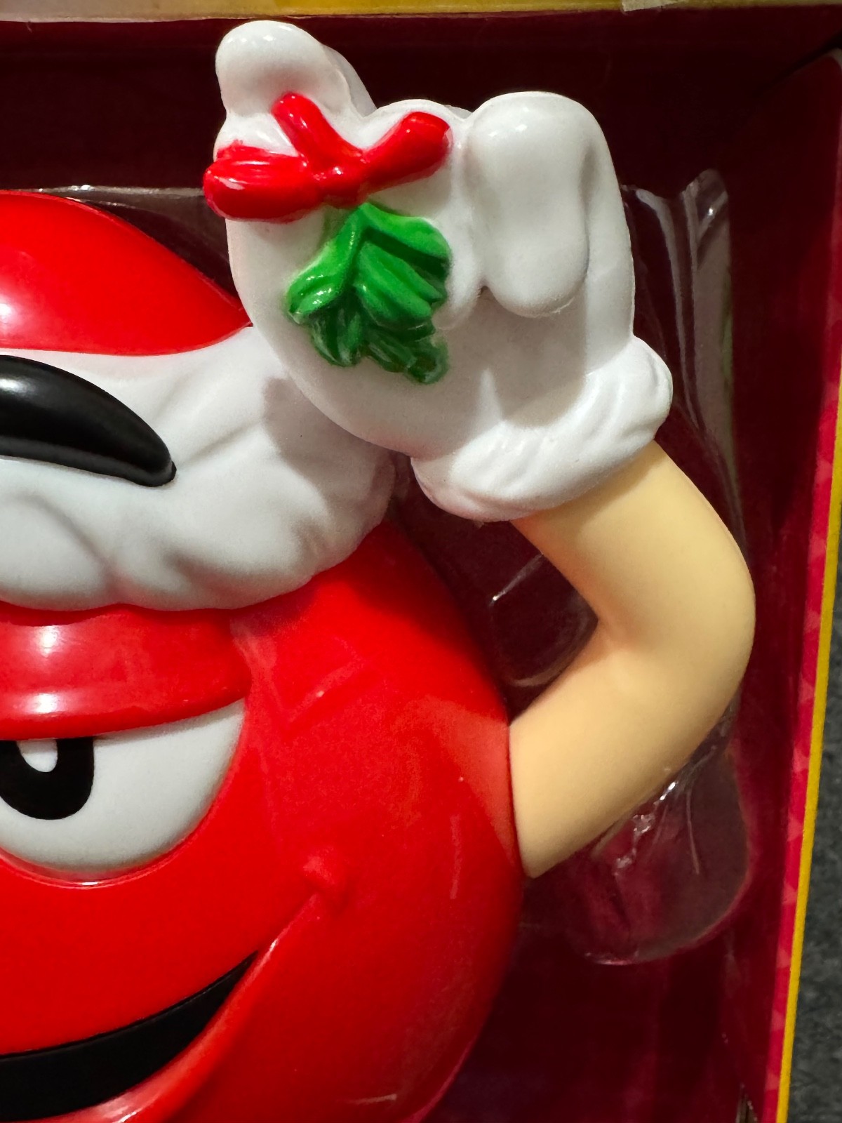 *NIB* M&Ms Christmas RED M&M Character Candy Dispenser 2015 Limited Edition