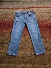 Tommy Bahama Jeans Mens 35x30 Blue Sand Drifter Straight Fit Denim Casual Pants