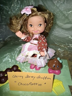 Cherry Merry Muffin Puppe ''Chocolottie'' von Mattel 1988