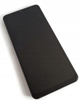 NEW Original LCD Display Digitizer with Frame for Samsung Galaxy M12, black
