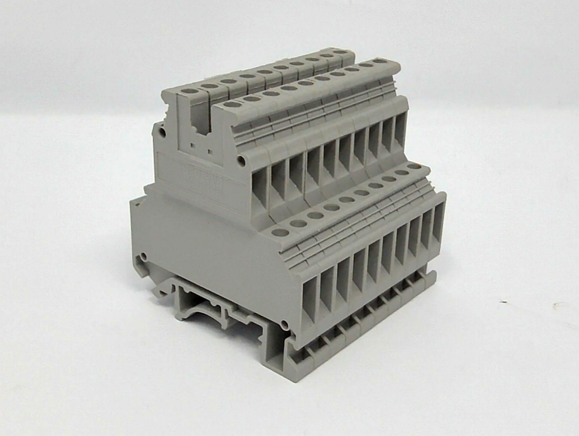 Lot of 10 Phoenix Contact Typ UKK 5 (UKK5) Double Level Terminal Block 300v 25a
