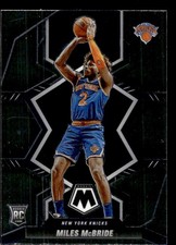 2021-22 Panini Mosaic Miles McBride Rookie New York Knicks #243