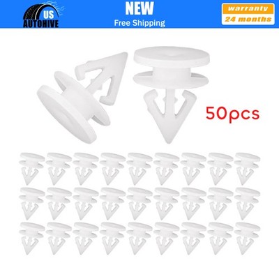 50Pcs Nylon Door Trim Applique Clips Fits For Chevy GMC Silverado US