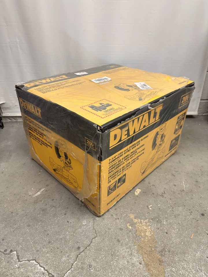 DEWALT 20V MAX inalámbrico 7-1/4 pulgadas. Sierra ingleteadora con batería y cargador (DCS361M1) Foto 2 de 4