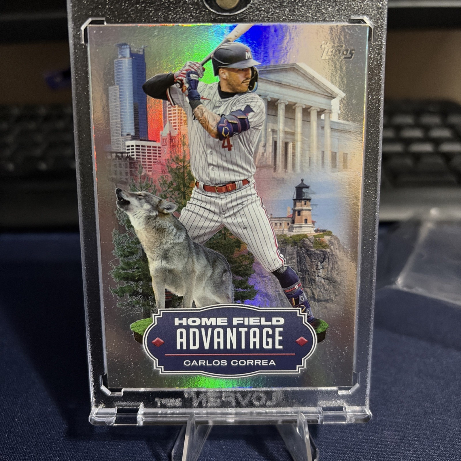 2023 Topps Update Series - Home Field Advantage Carlos Correa #HA-25