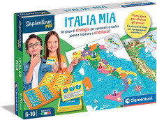 Sapientino Più - Italia Mia, Gioco Educativo Geografica Bambini 6+ Anni, Tabello