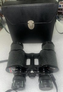 Binolux 7x 35 Binoculars 393 ft/1000 yds Korea 1980s with case