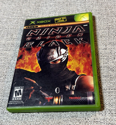 Ninja Gaiden Black Microsoft Xbox Tecmo 2005 M NTSC-U/C Online Action Adv